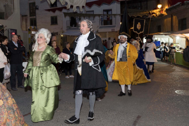 Fotos de la representación teatral de la llegada a Corella del monarca junto a su mujer María Luisa de Saboya en 1711.