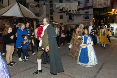 Fotos de la representación teatral de la llegada a Corella del monarca junto a su mujer María Luisa de Saboya en 1711.