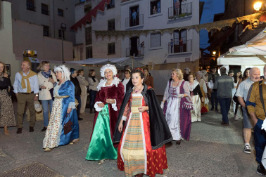 Fotos de la representación teatral de la llegada a Corella del monarca junto a su mujer María Luisa de Saboya en 1711.