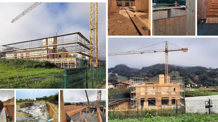 Construcción de 8 viviendas de alquiler social realizada por Construcciones DGC