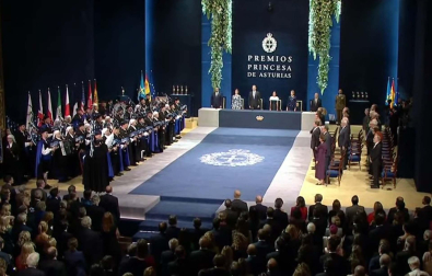 Fotos de los Premios Princesa de Asturias.