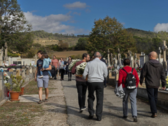 Fotos del día de Todos los Santos en Estella