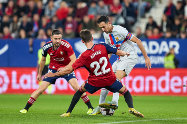 Fotos del Osasuna - Barcelona de la jornada 14./