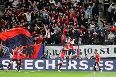 Fotos del Osasuna - Barcelona de la jornada 14./