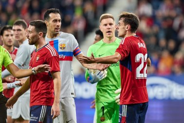 Fotos del Osasuna - Barcelona de la jornada 14./