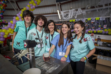 Imágenes de la Carpa Universitaria en Amaya