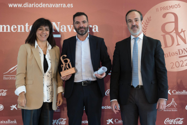 Mari Carmen Garde Segura (Jurado), Sergio Beni Solans (Benis Food) y Mauricio García de Quevedo (Director FIAB).