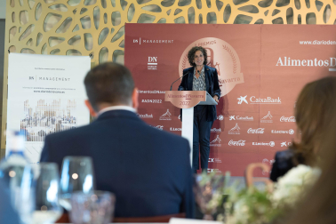 Un momento de la gala de entrega de los premios Alimentos DNavarra.