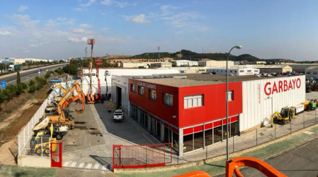 Instalaciones de Alquileres Garbayo en el Polígono Industrial Municipal de Tudela