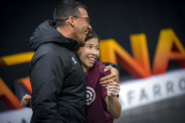 Fotos del Campeonato de España de Parkour en el Navarra Arena.