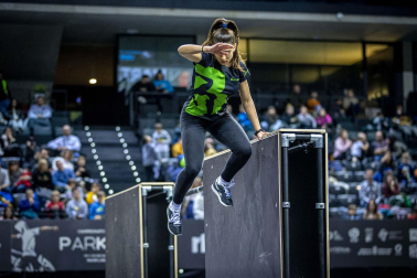 Fotos del Campeonato de España de Parkour en el Navarra Arena.