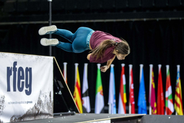 Fotos del Campeonato de España de Parkour en el Navarra Arena.