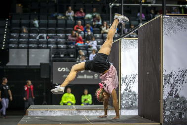 Fotos del Campeonato de España de Parkour en el Navarra Arena.