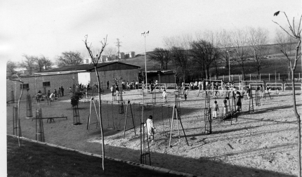 Fotos históricas del Poblado de Santa Lucía.