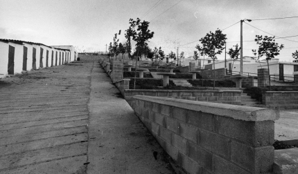 Fotos históricas del Poblado de Santa Lucía.