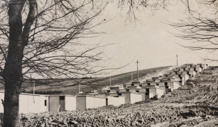 Fotos históricas del Poblado de Santa Lucía.