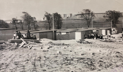 Fotos históricas del Poblado de Santa Lucía.