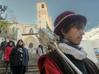 Fotos de los actos con motivo de la festividad de San Andrés en Estella.