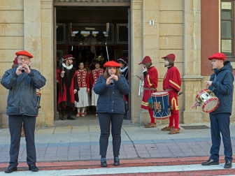 Fotos de los actos con motivo de la festividad de San Andrés en Estella.