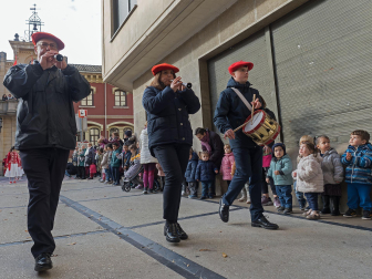 Fotos de los actos con motivo de la festividad de San Andrés en Estella.