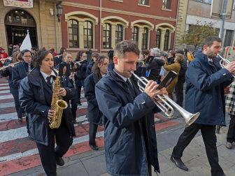 Fotos de los actos con motivo de la festividad de San Andrés en Estella.