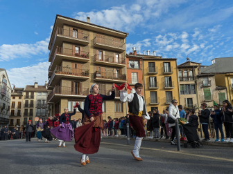 Fotos de los actos con motivo de la festividad de San Andrés en Estella.