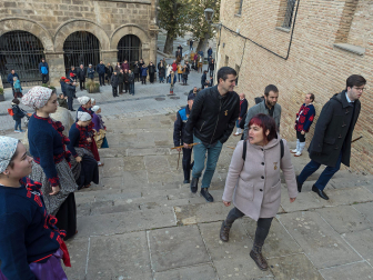Fotos de los actos con motivo de la festividad de San Andrés en Estella.