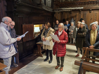 Fotos de los actos con motivo de la festividad de San Andrés en Estella.