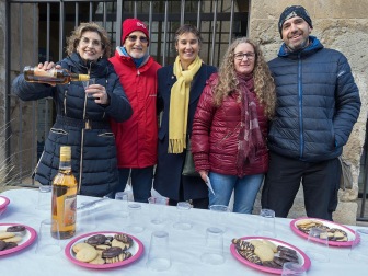 Fotos de los actos con motivo de la festividad de San Andrés en Estella.