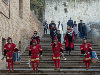 Fotos de los actos con motivo de la festividad de San Andrés en Estella.