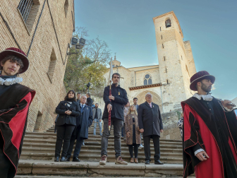 Fotos de los actos con motivo de la festividad de San Andrés en Estella.