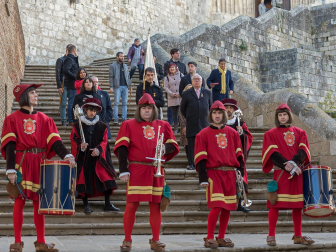 Fotos de los actos con motivo de la festividad de San Andrés en Estella.