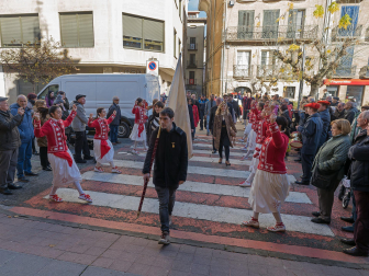 Fotos de los actos con motivo de la festividad de San Andrés en Estella.