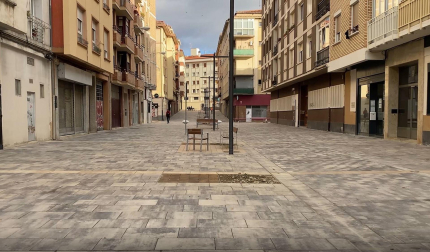 Nueva urbanización de la calle Manuel de Falla de la Milagrosa