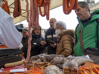 Fotos de las ferias de San Andrés de Estella.