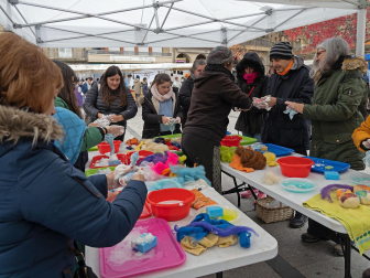 Fotos del domingo de ferias de San Andrés en Estella.