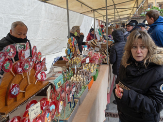 Fotos del domingo de ferias de San Andrés en Estella.