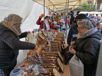 Fotos del domingo de ferias de San Andrés en Estella.