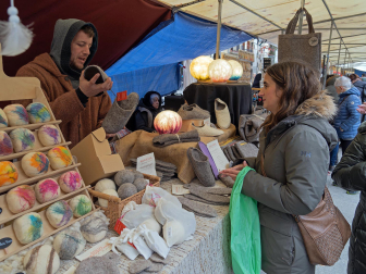 Fotos del domingo de ferias de San Andrés en Estella.