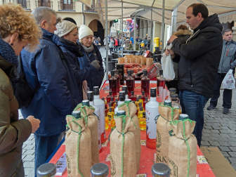 Fotos del domingo de ferias de San Andrés en Estella.