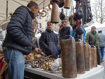 Fotos del domingo de ferias de San Andrés en Estella.