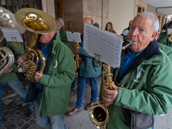 Fotos del domingo de ferias de San Andrés en Estella.