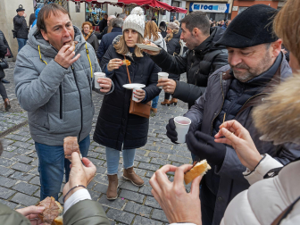 Fotos del domingo de ferias de San Andrés en Estella.