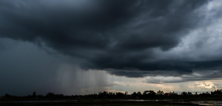 El aumento de la humedad atmosférica y del calor está provocando tormentas más intensas