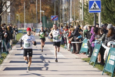 Imagen del XXX cross popular de la Txantrea./