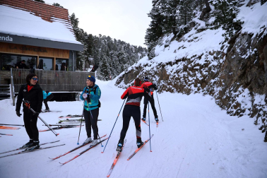 Fotos de la nieve en Larra Belagua.