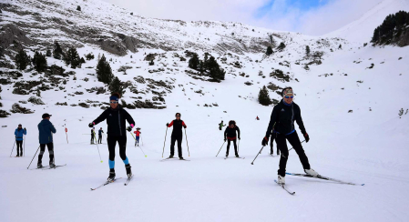 Fotos de la nieve en Larra Belagua.