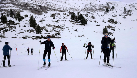 Fotos de la nieve en Larra Belagua.