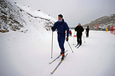 Fotos de la nieve en Larra Belagua.