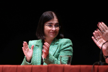 Visita de la ministra de Sanidad, Carolina Darias, a Navarra